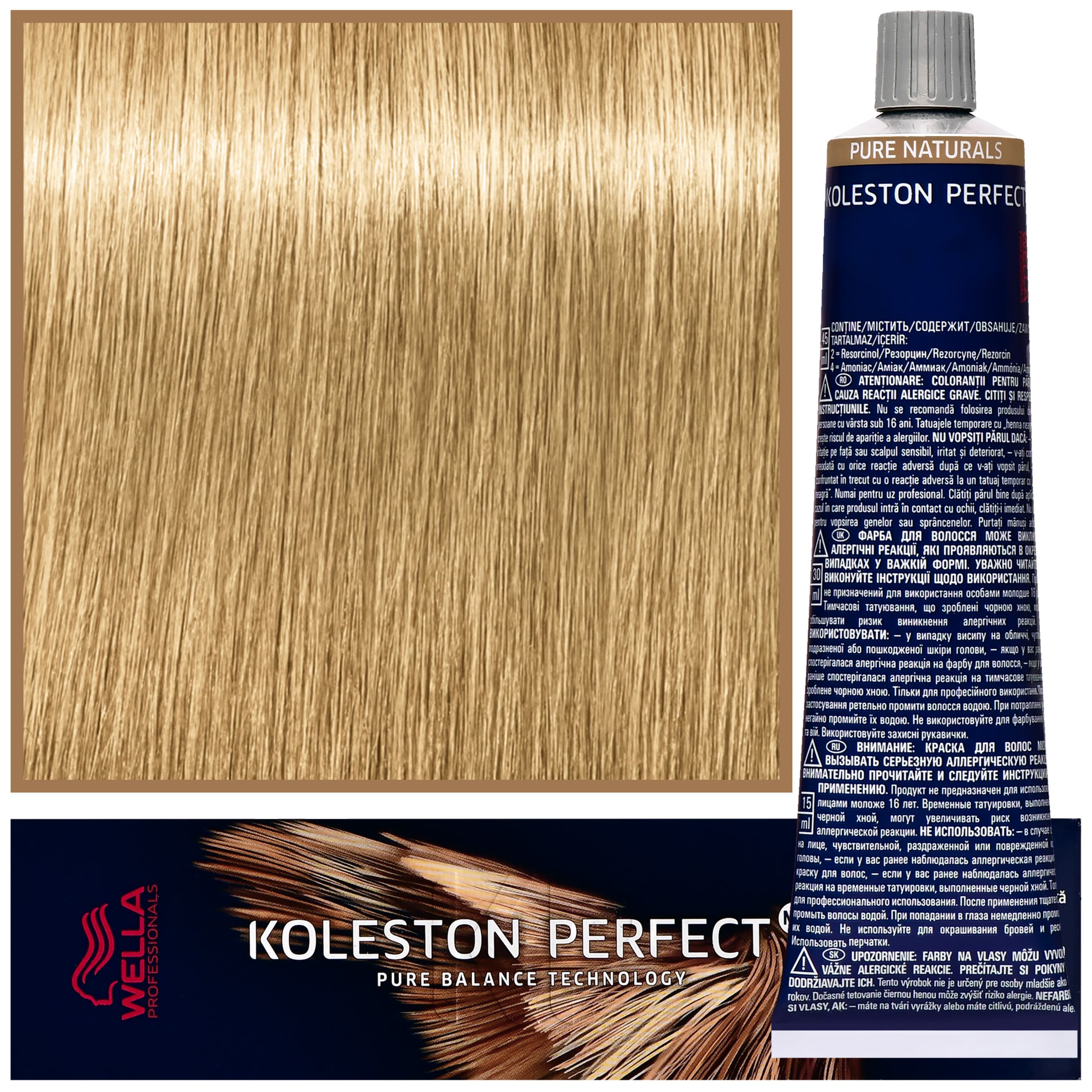 Koleston Perfect Me - profesjonalna farba do koloryzacji włosów, 9/0 Bardzo Jasny Blond