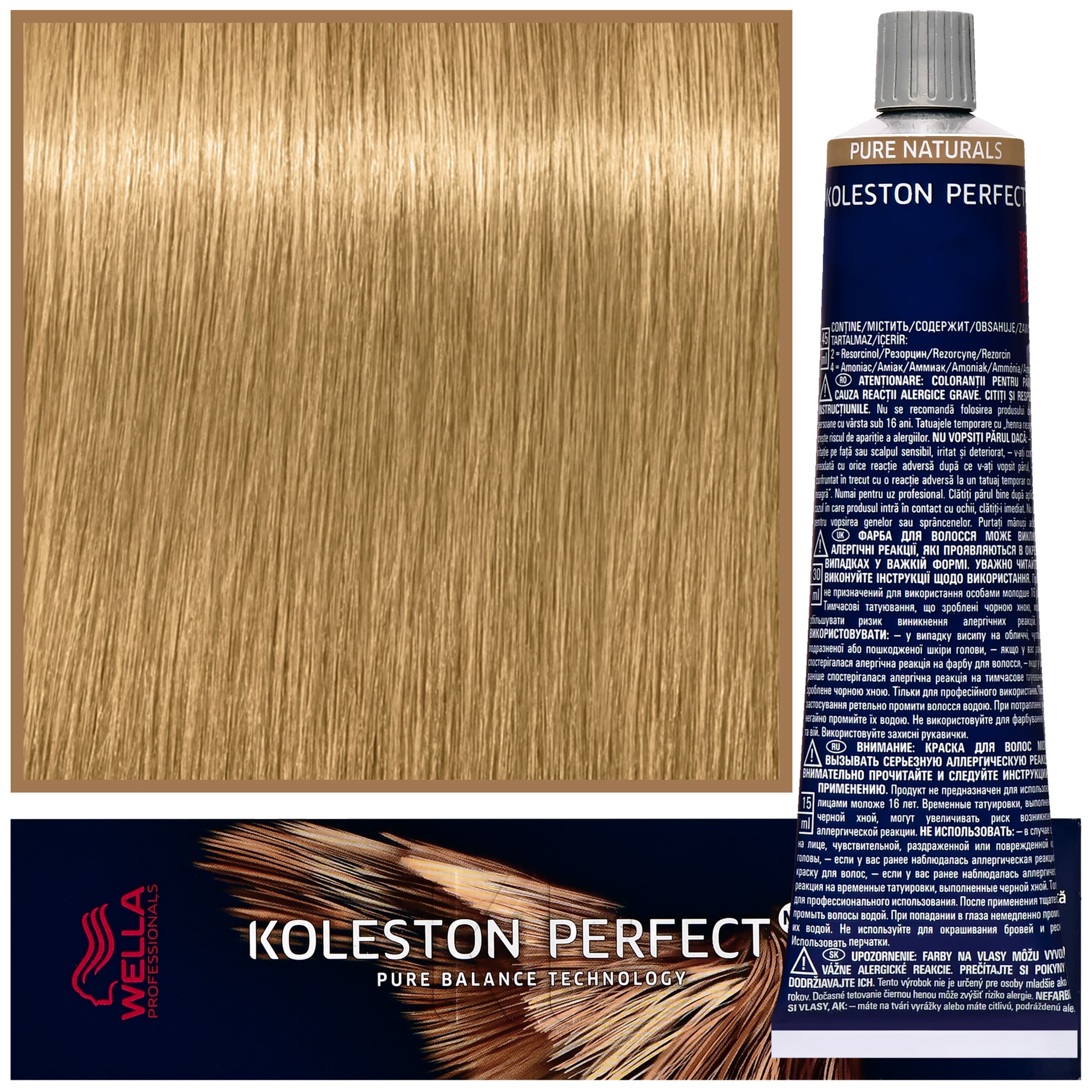 Koleston Perfect Me - profesjonalna farba do koloryzacji włosów, 9/00 Intensywny Naturalny Bardzo Jasny Blond