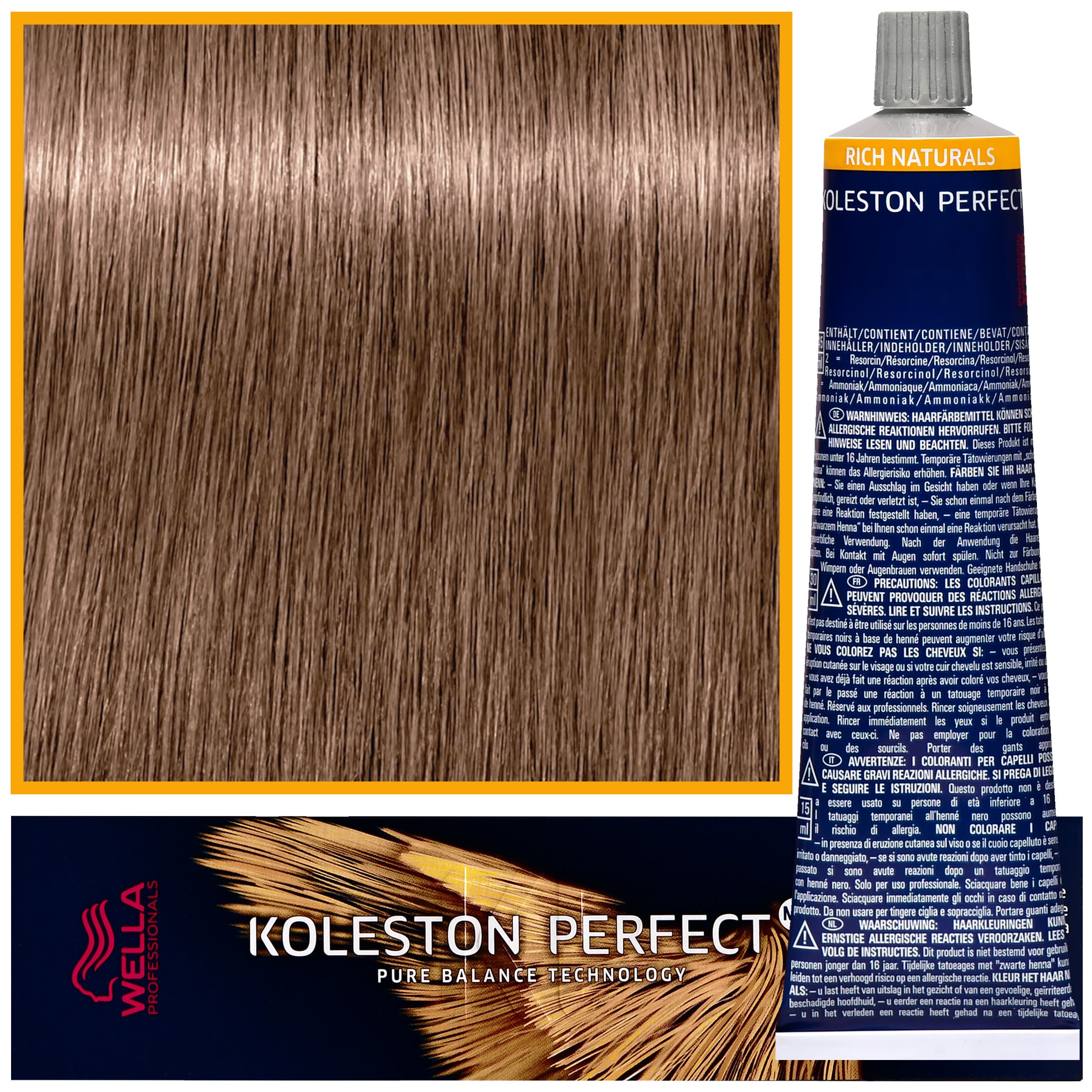 Koleston Perfect Me - profesjonalna farba do koloryzacji włosów, 9/16 Popielato Fioletowy Bardzo Jasny Blond