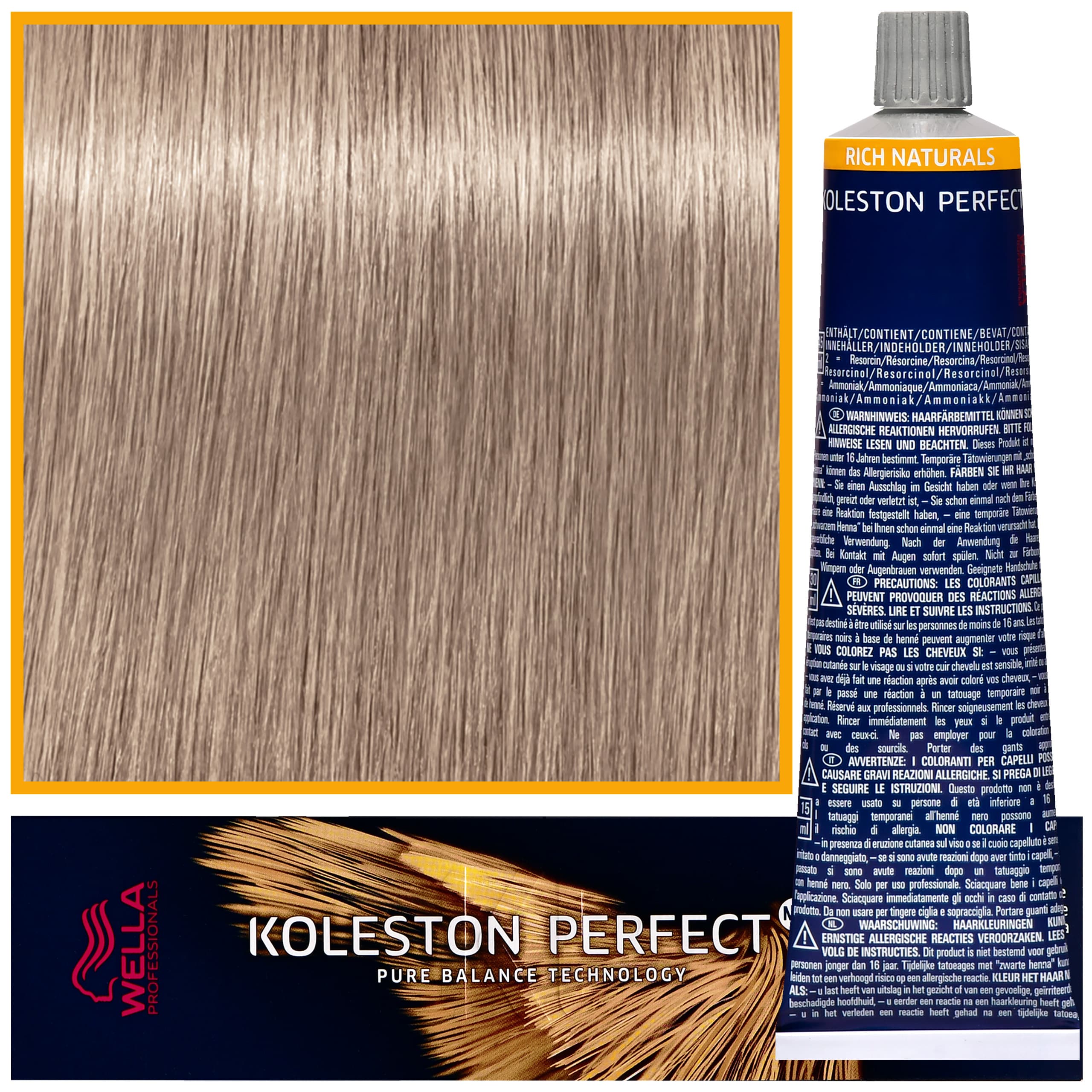 Koleston Perfect Me - profesjonalna farba do koloryzacji włosów, 9/8 Perłowy Bardzo Jasny Blond