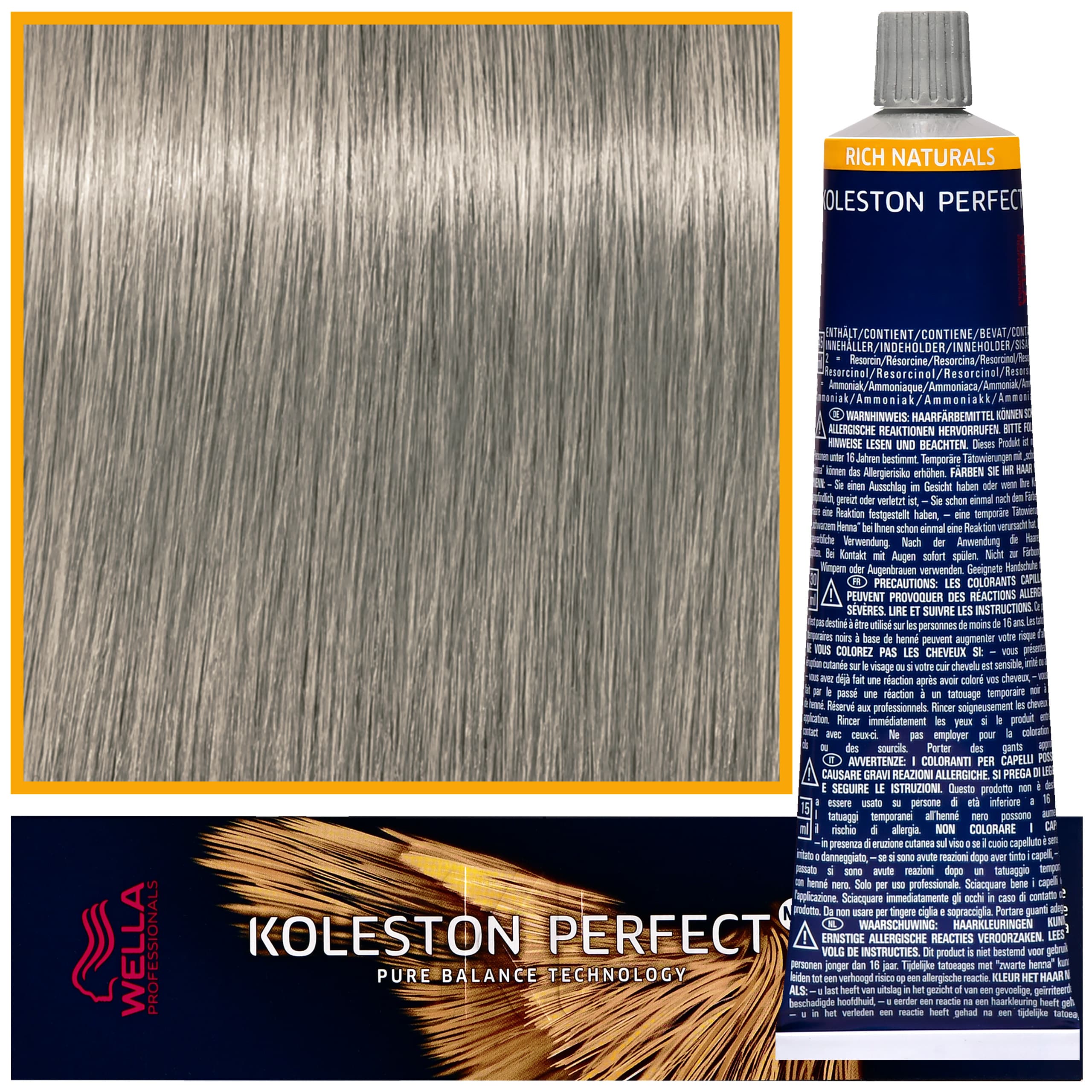 Koleston Perfect Me - profesjonalna farba do koloryzacji włosów, 9/81 Perłowo Popielaty Bardzo Jasny Blond
