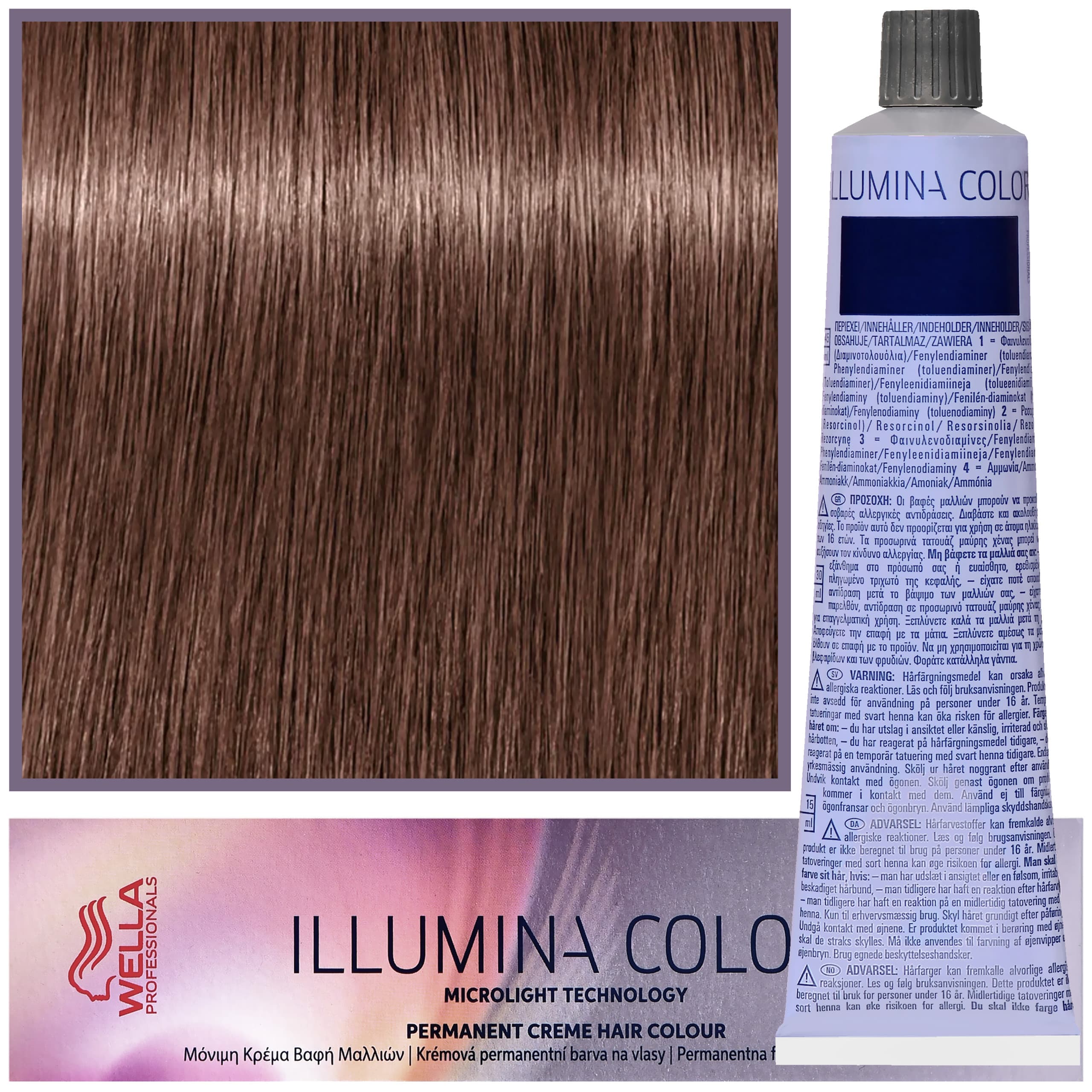 Illumina Color - profesjonalna farba do włosów, 5/7 -Jasny Brązowy Brąz
