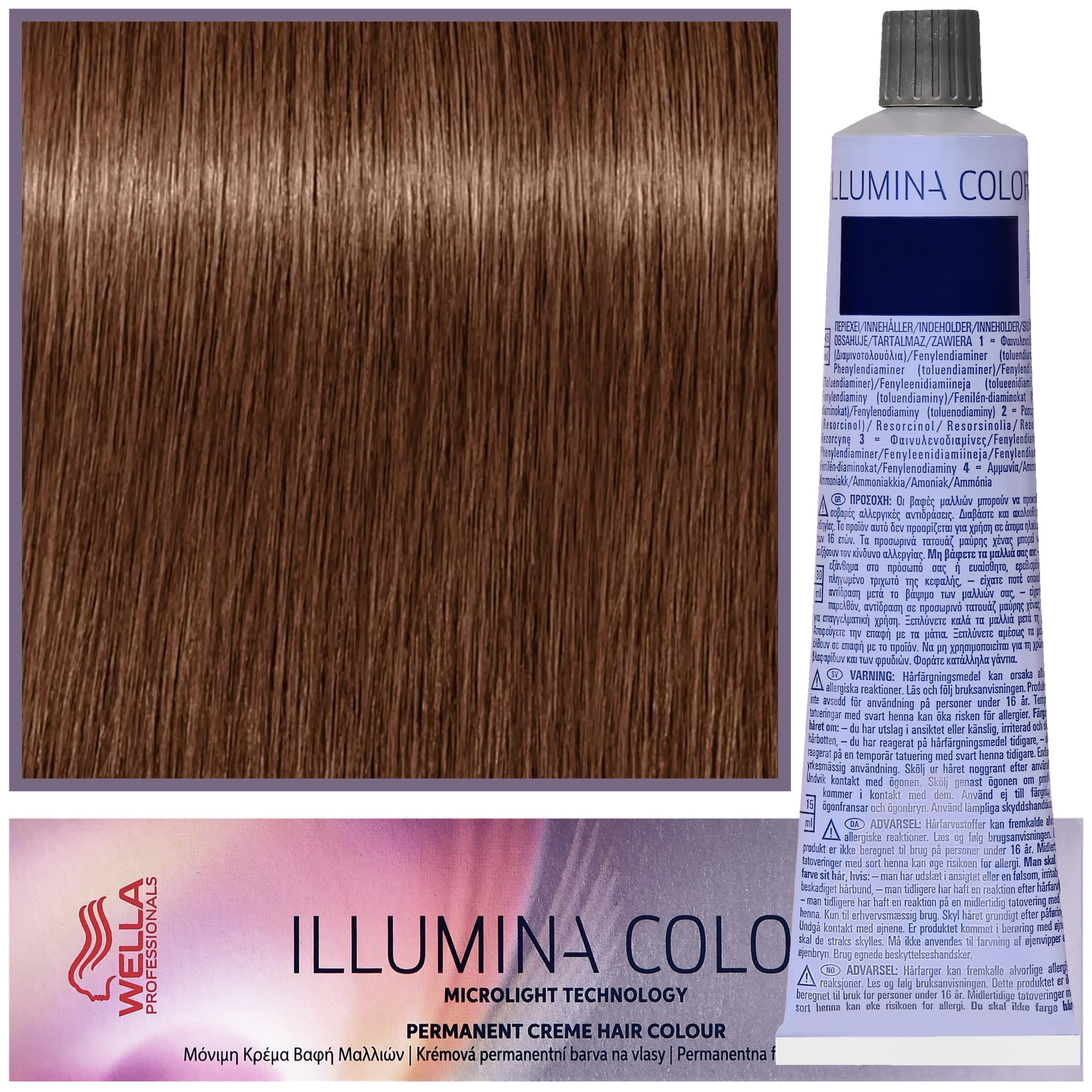 Illumina Color - profesjonalna farba do włosów, 6/ -Ciemny Blond