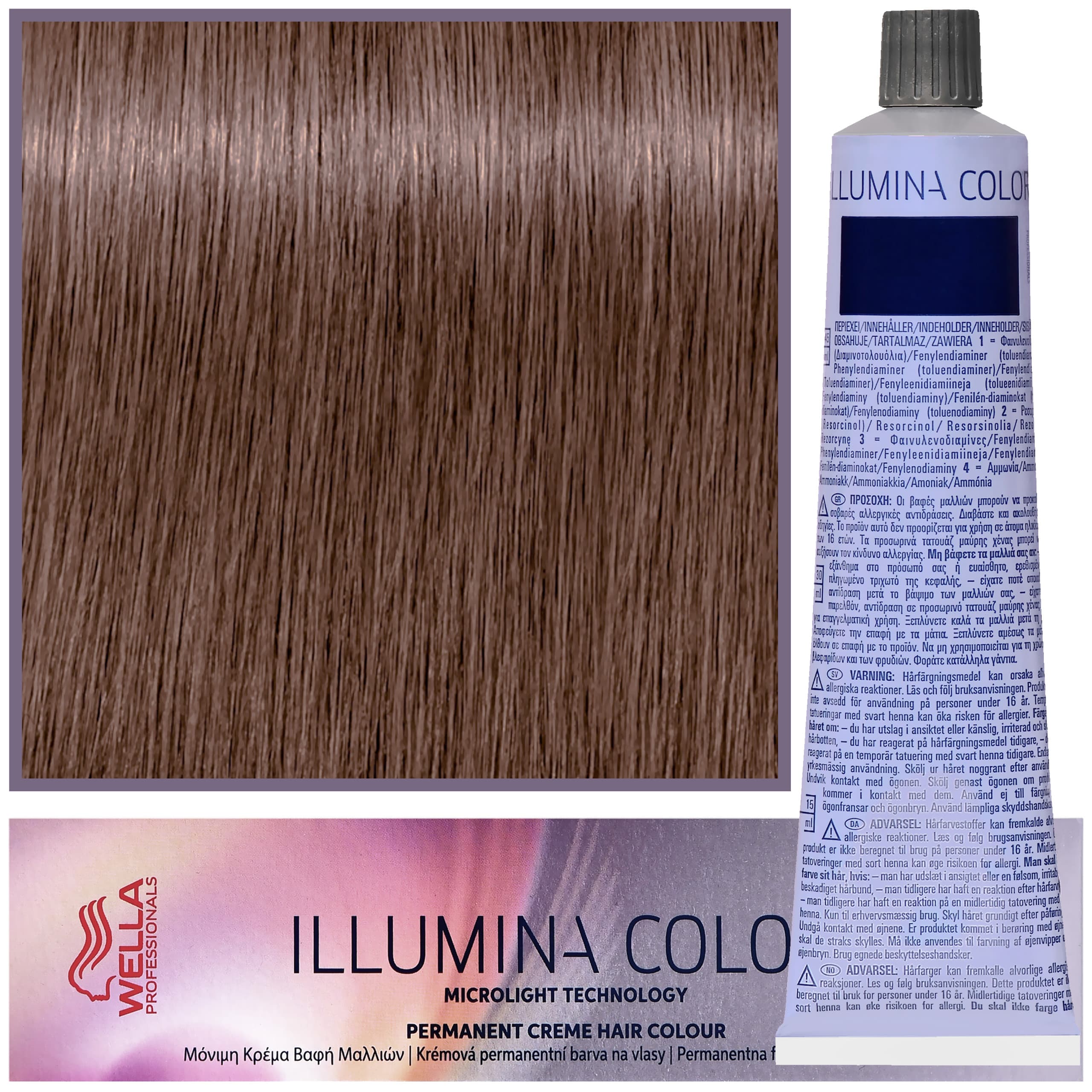 Illumina Color - profesjonalna farba do włosów, 5/ -Jasny Brąz