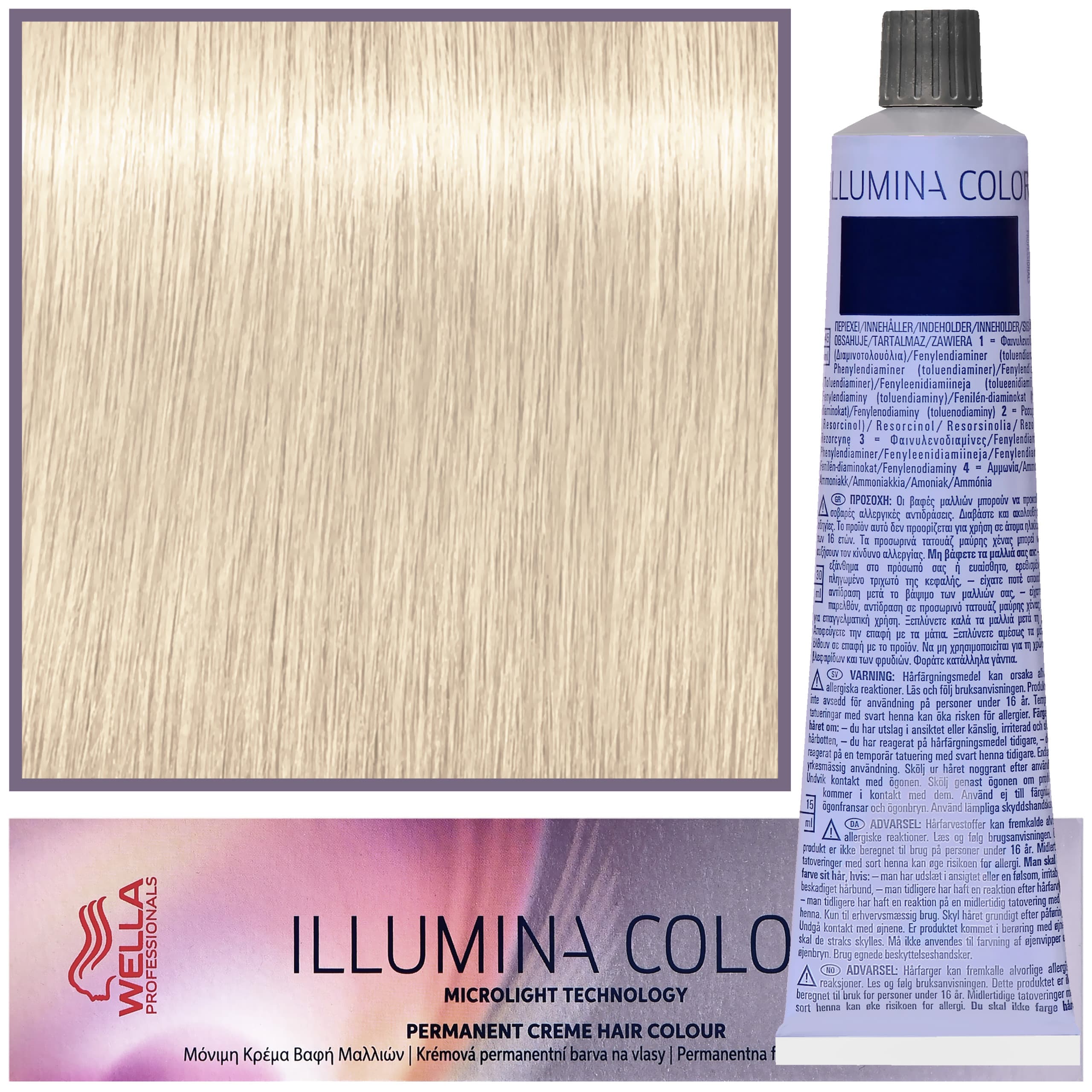 Illumina Color - profesjonalna farba do włosów, 10/ - Bardzo Bardzo Jasny Blond