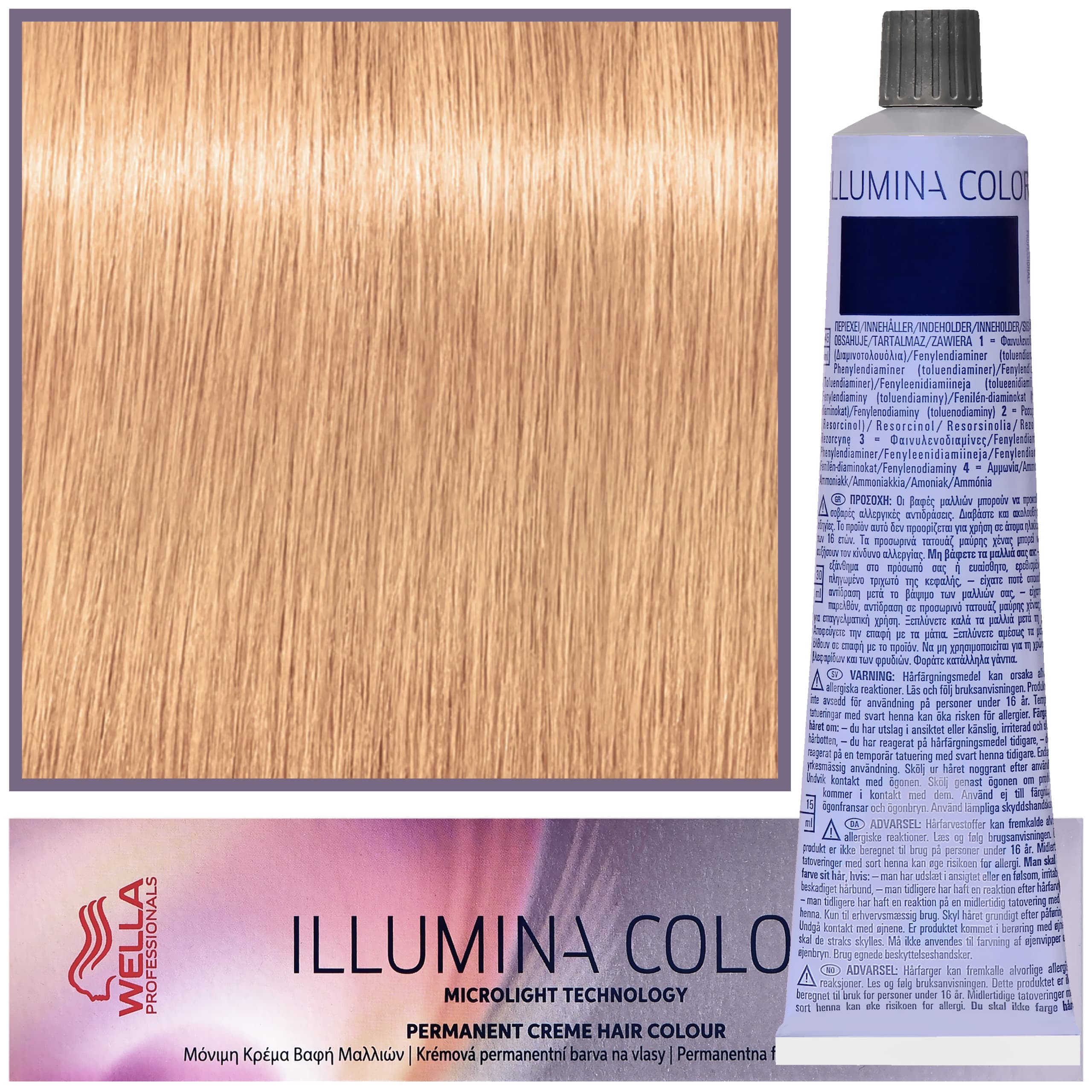 Illumina Color - profesjonalna farba do włosów, Copper Peach