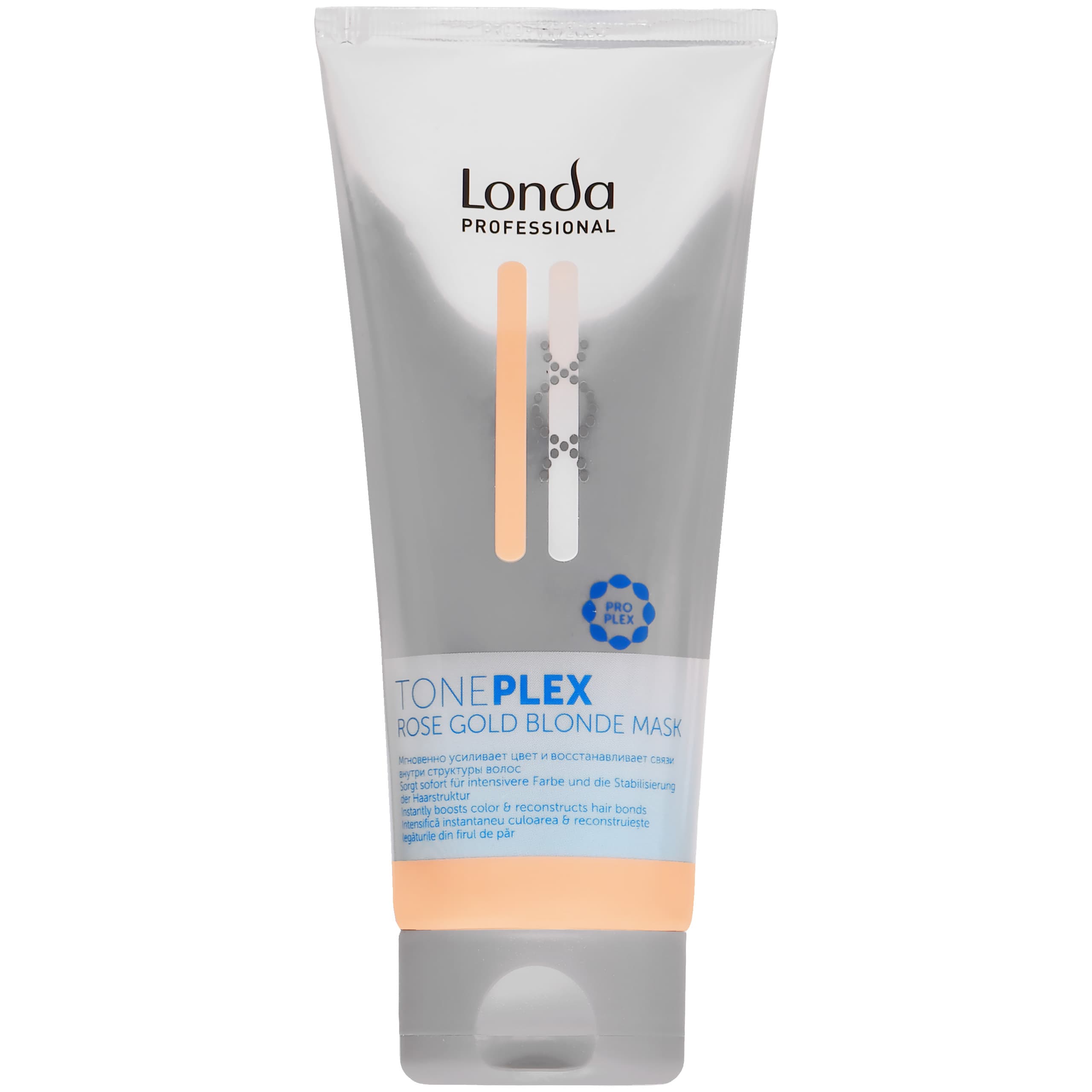 Rose Gold Blonde Mask - koloryzująca maska do włosów różowo złoty blond