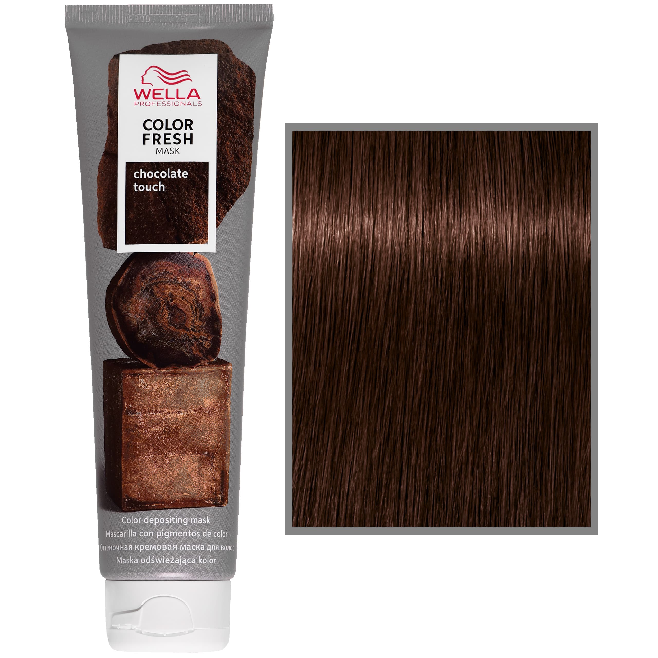 Color Fresh Chocolate Mask maska koloryzująca do włosów brązowych