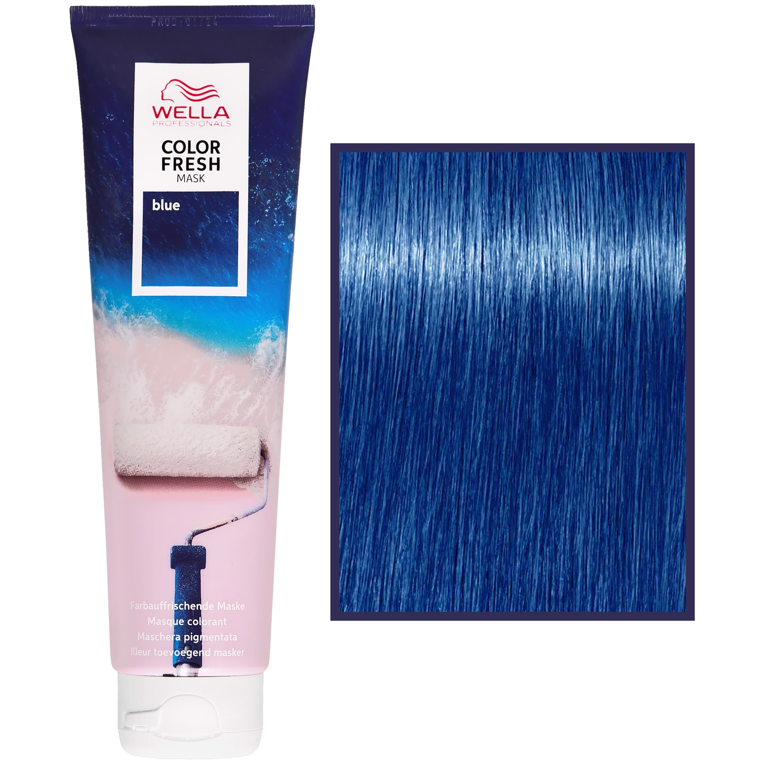Color Fresh Blue Mask maska wzmacniająca odcień