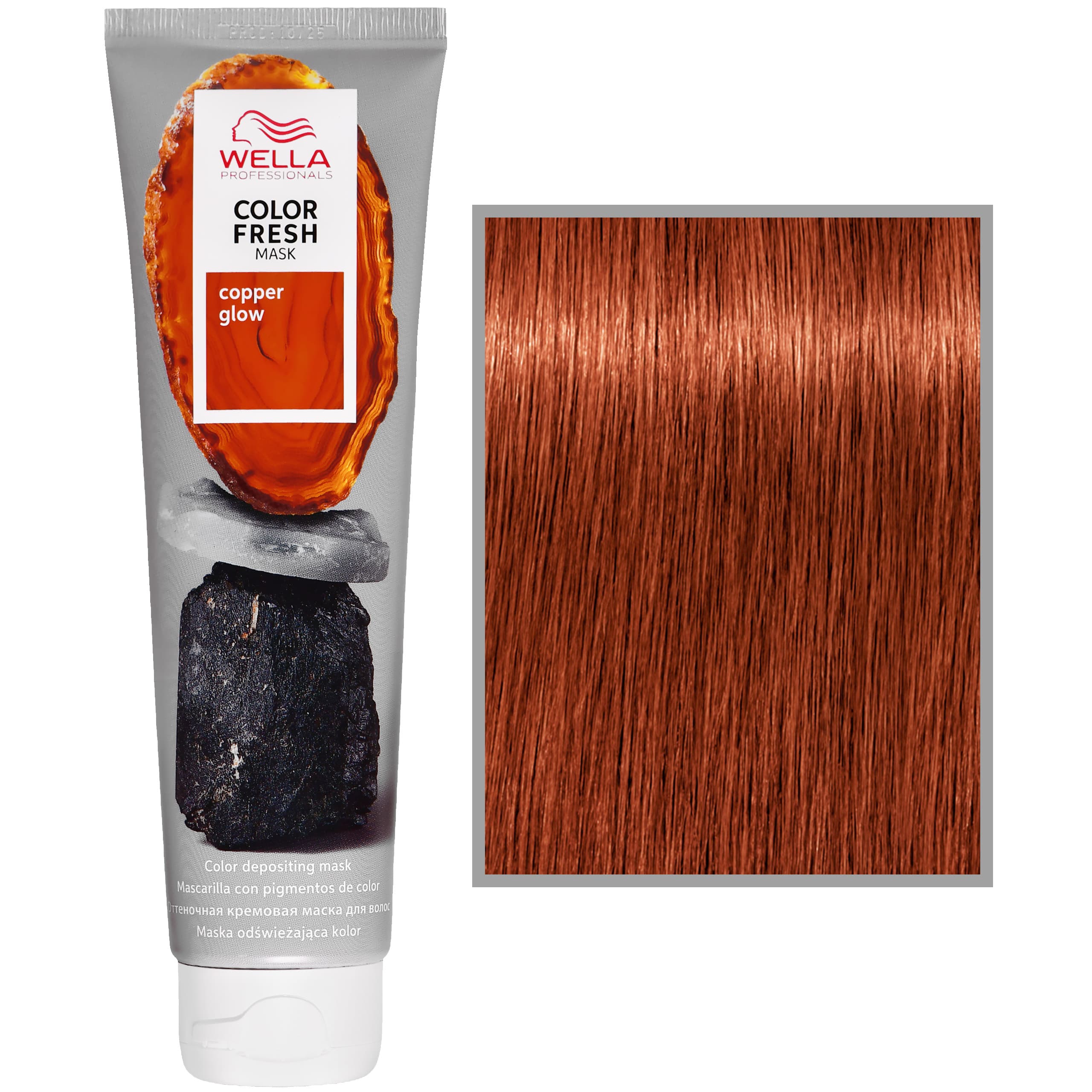 Color Fresh Copper Glow Mask odświeża kolor włosów w odcieniach miedzi