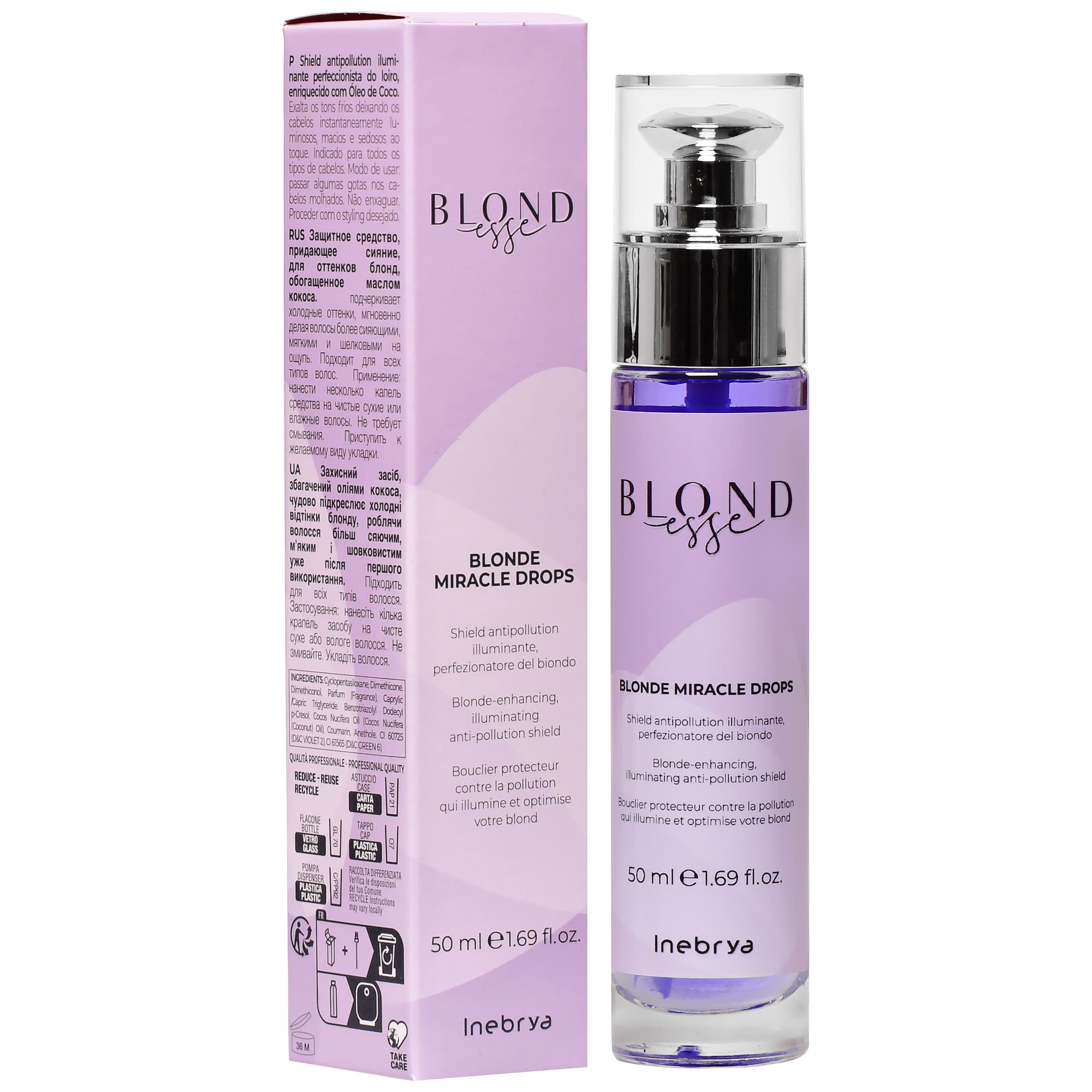 Blondesse Blonde Miracle Drops - serum nabłyszczające włosy