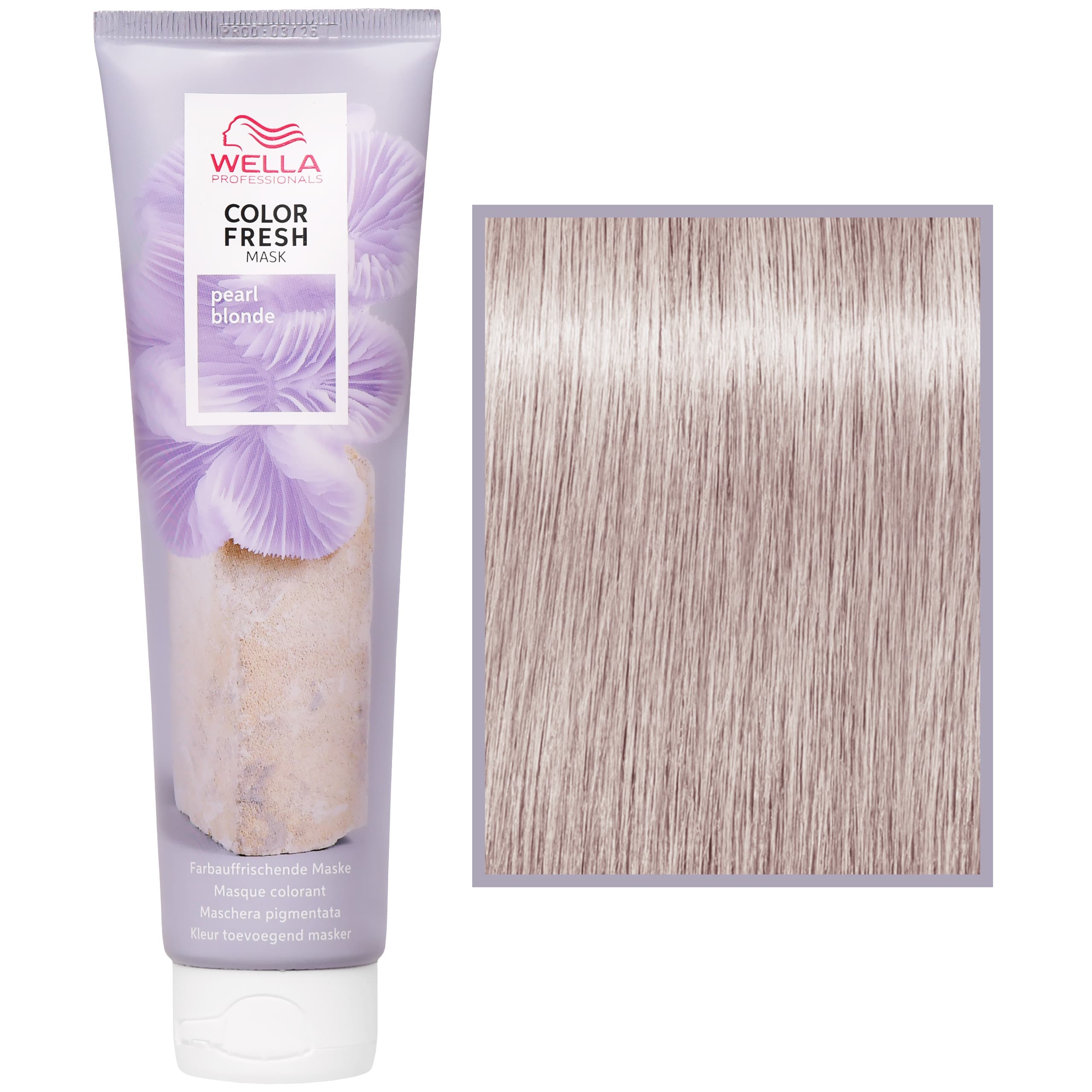 Color Fresh Pearl Blond Mask uwydatnia odcień rozjaśnionych włosów