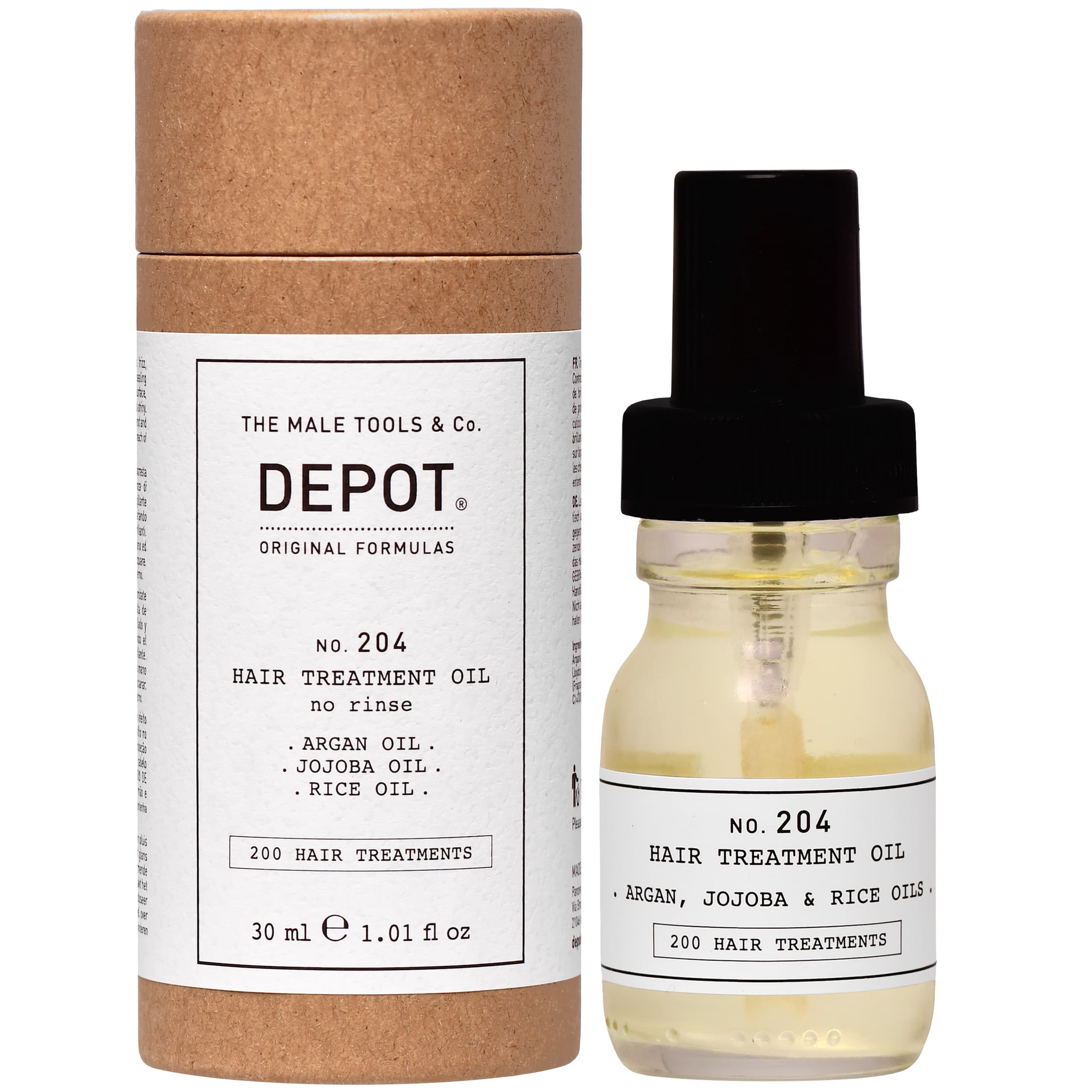 NO. 204 Hair Treatment Oil – odżywczy olejek do pielęgnacji włosów dla mężczyzn