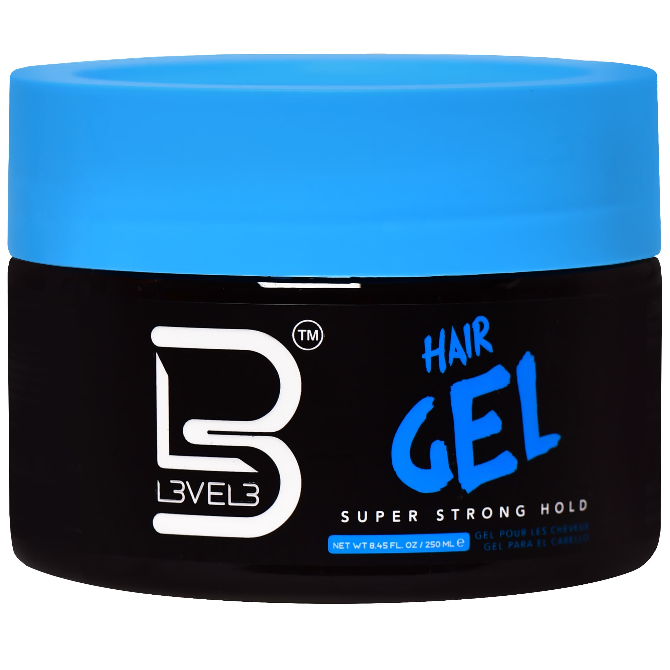 L3VEL3 Hair Gel Super Strong - żel do stylizacji włosów bardzo mocny