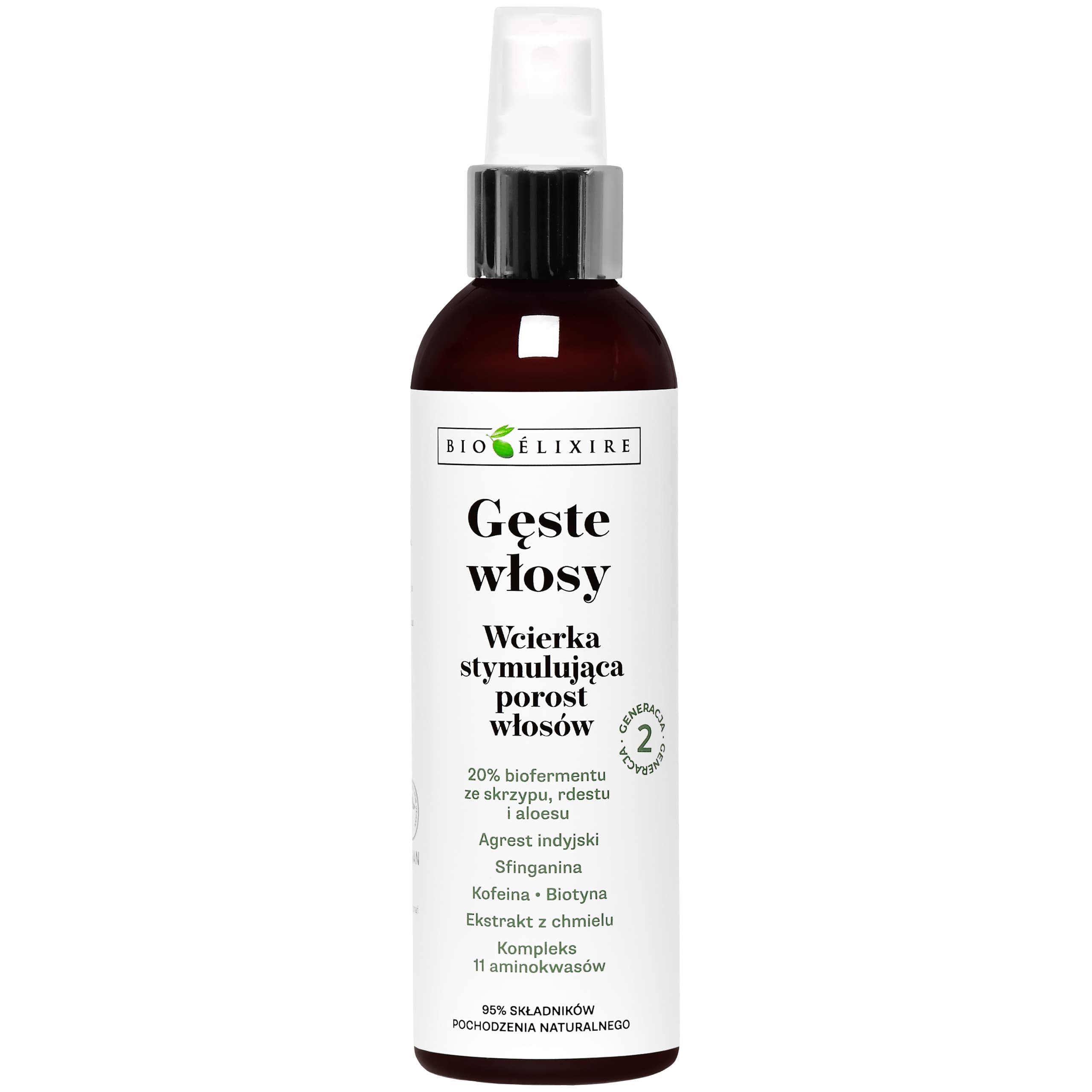 Gęste Włosy - wegańskie serum przeciw wypadaniu