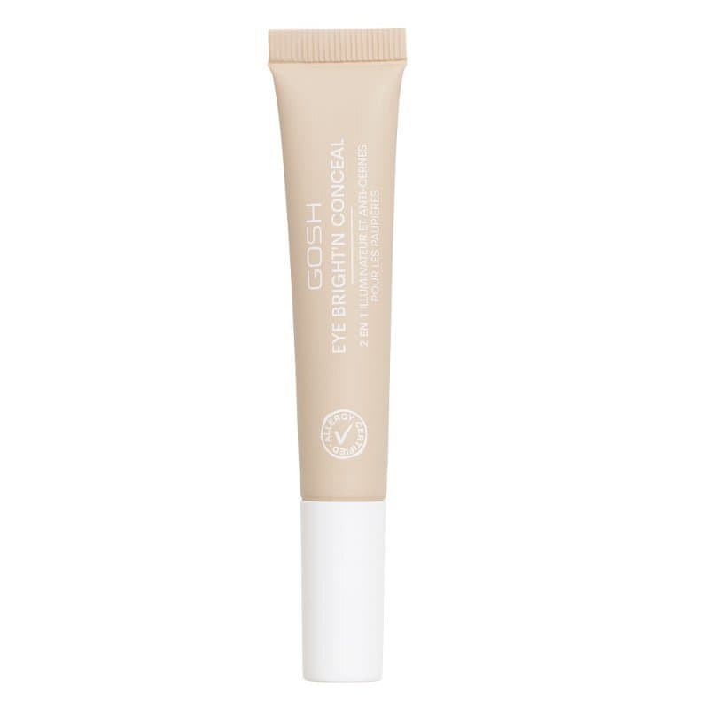 Gosh Bright'n Conceal, rozświetlający korektor pod oczy, 001 Adjusting Skin