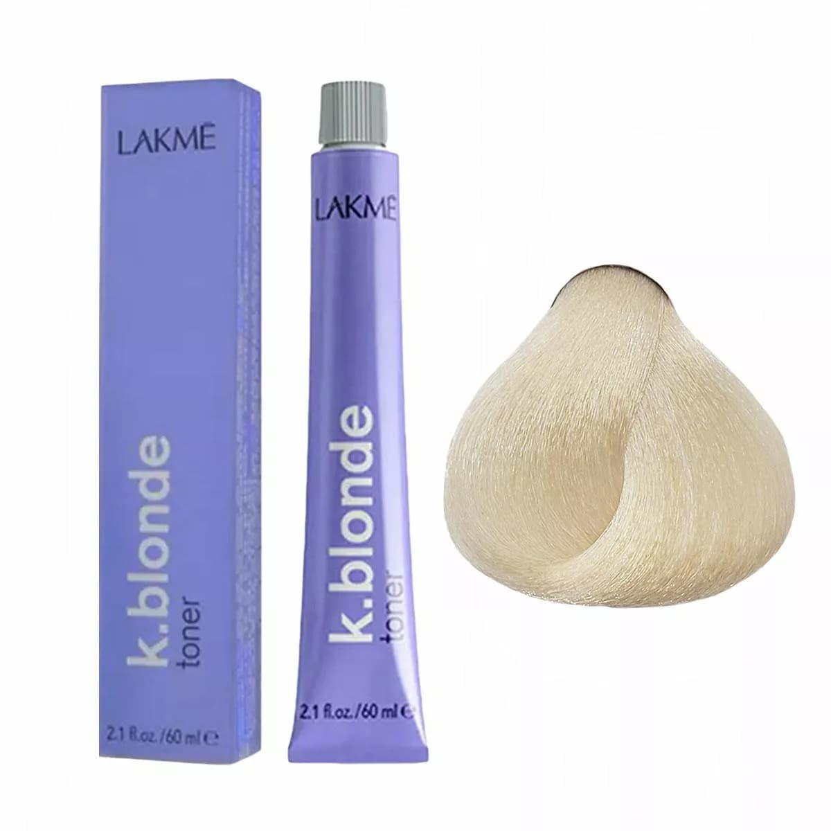K.Blonde, wegański krem tonujący, toner do włosów, clear