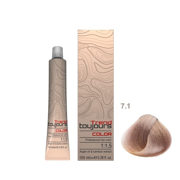 Professional Color Care, farba do włosów, 7.1