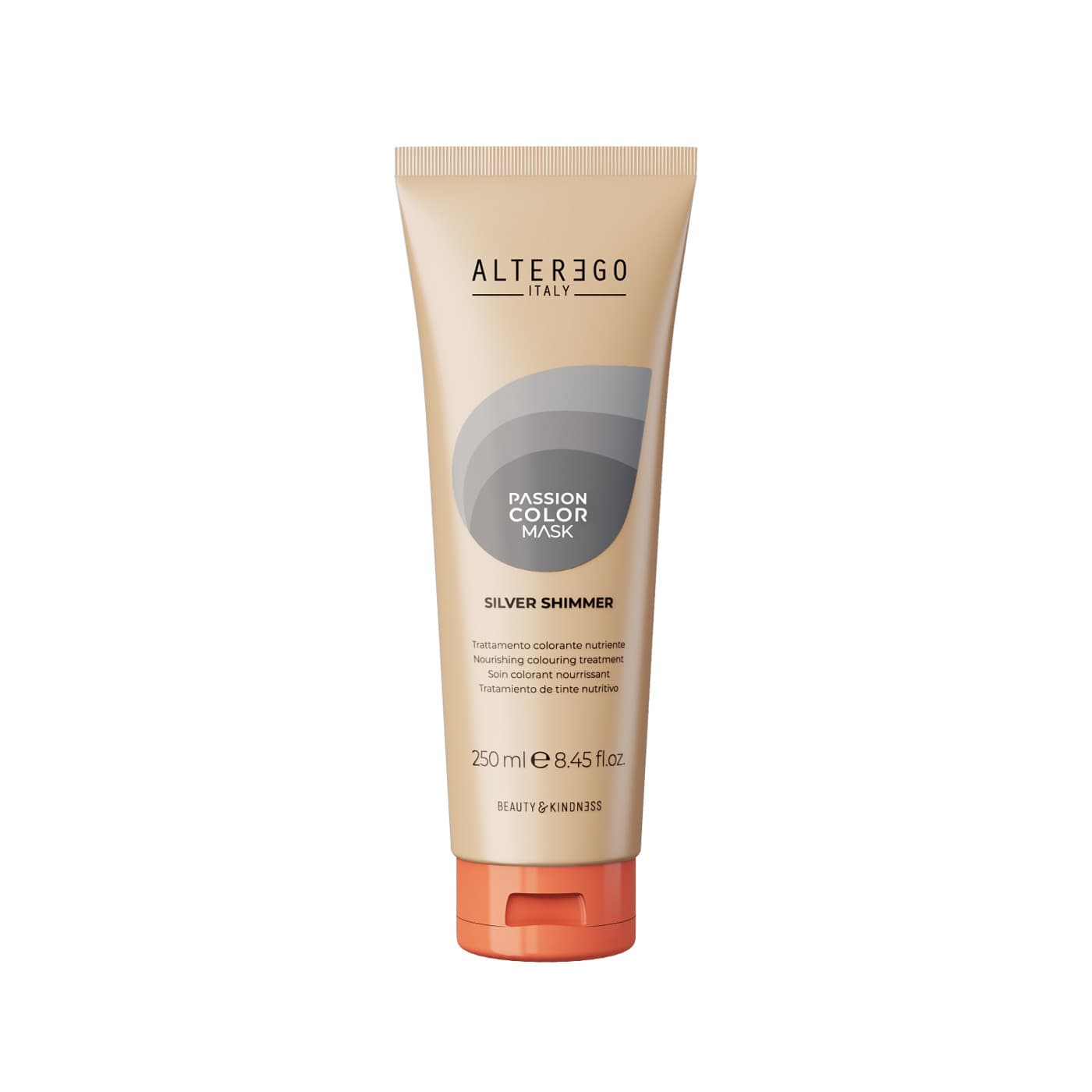 Alter Ego Passion Color Mask, maska koloryzująca z olejkiem, silver shimmer