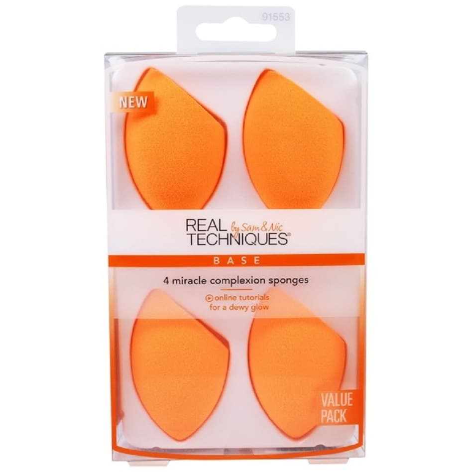Miracle Complexion Sponges zestaw czterech gąbek do podkładu