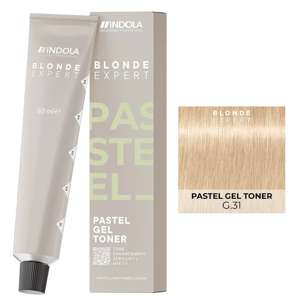 Blonde Expert Pastel Gel, pastelowy toner w żelu, G.31