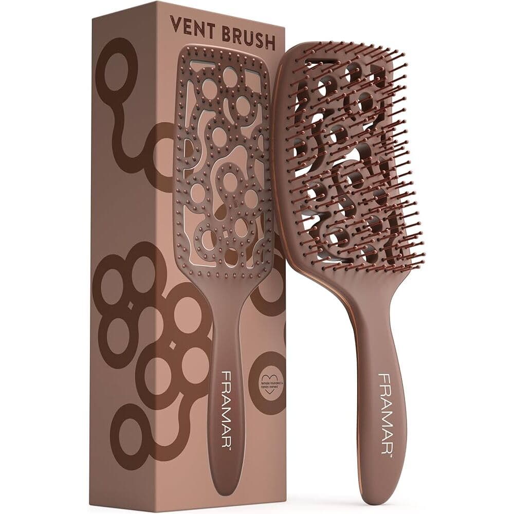 Vent Brush, szczotka do włosów, chocolate