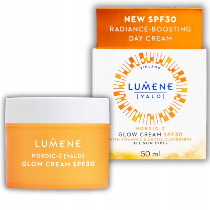 Nordic-C [VALO], rozświetlający krem na dzień SPF30