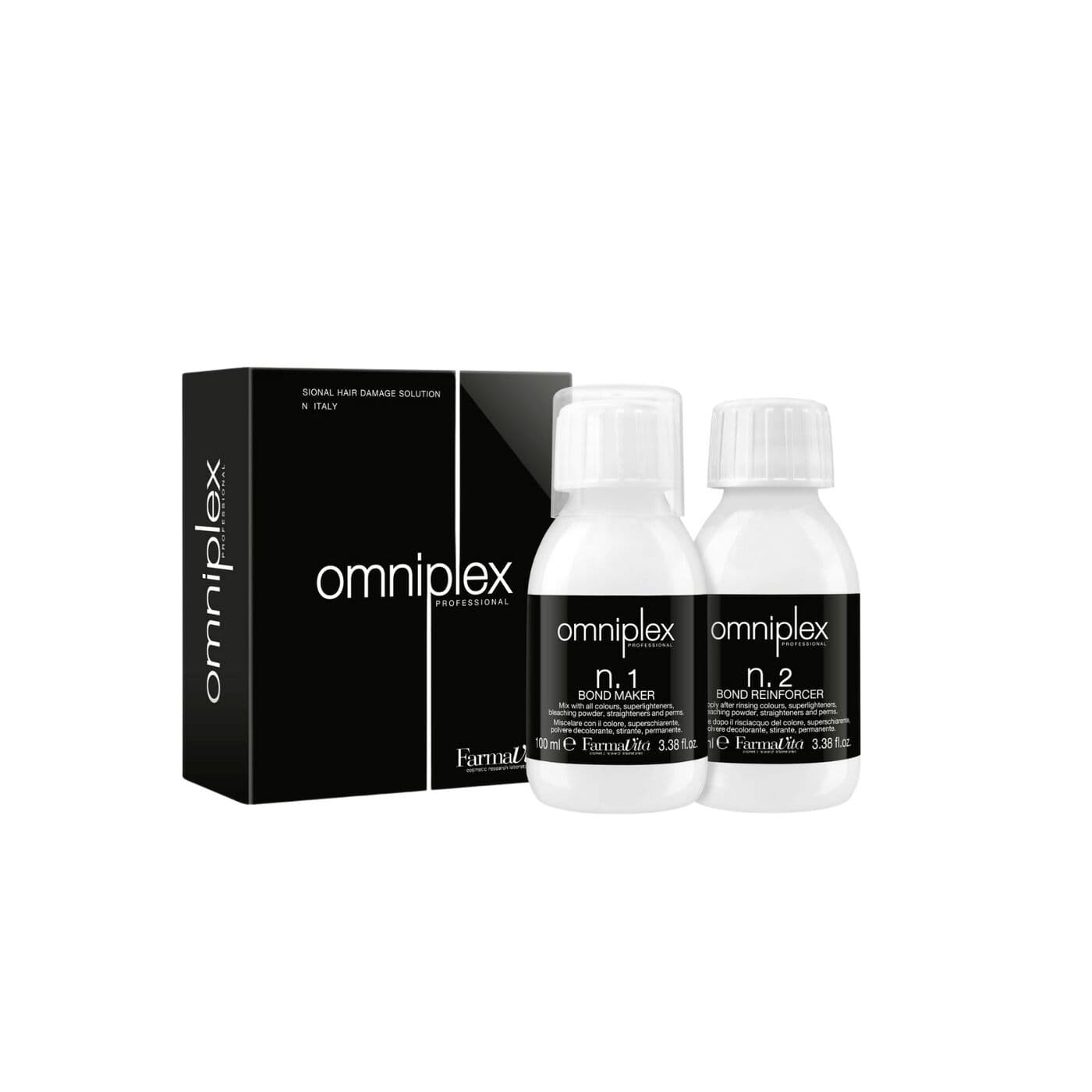 Omniplex Compact Kit, dwuetapowa intensywna kuracja regenerująca, Bond Maker + Bond Reinforcer