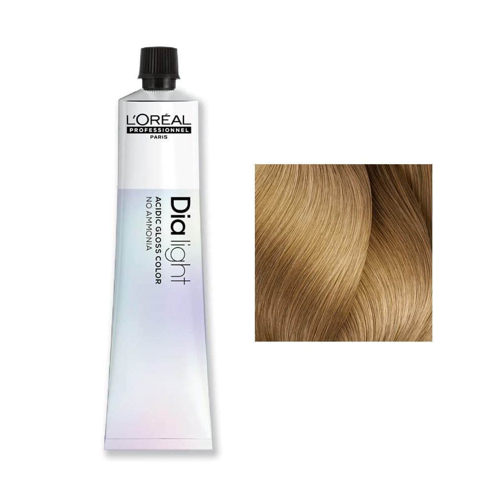Loreal Dia Light, koloryzacja ton w ton o odczynie kwasowym, 9.03
