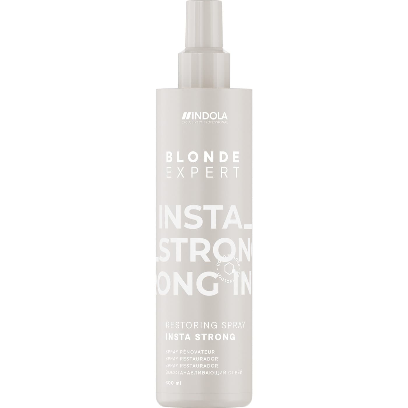 Blonde Expert Insta Strong, odżywka regenerująca w sprayu do włosów blond