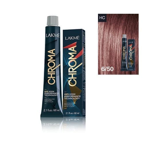 Chroma, farba do włosów o łagodnej formule, 6/50