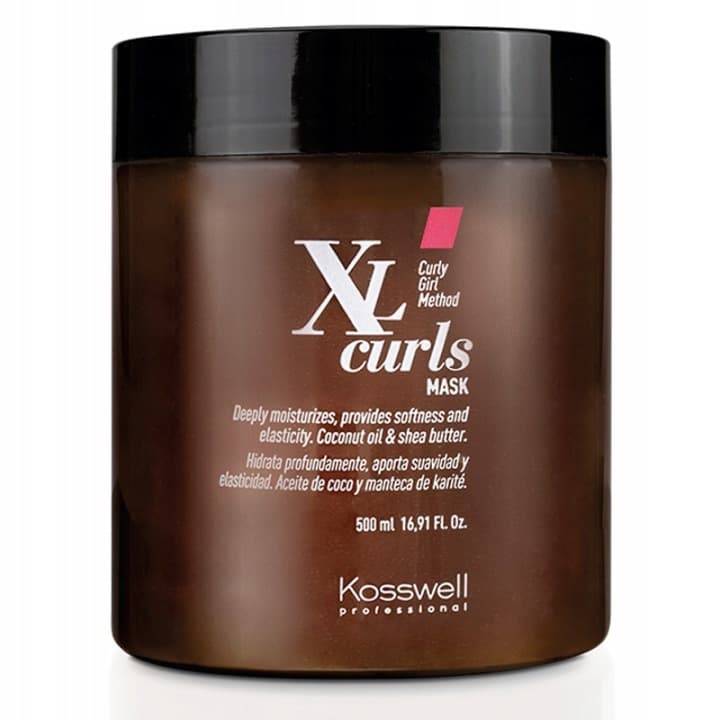 XL Curls, intensywnie nawilżająca maska do włosów kręconych