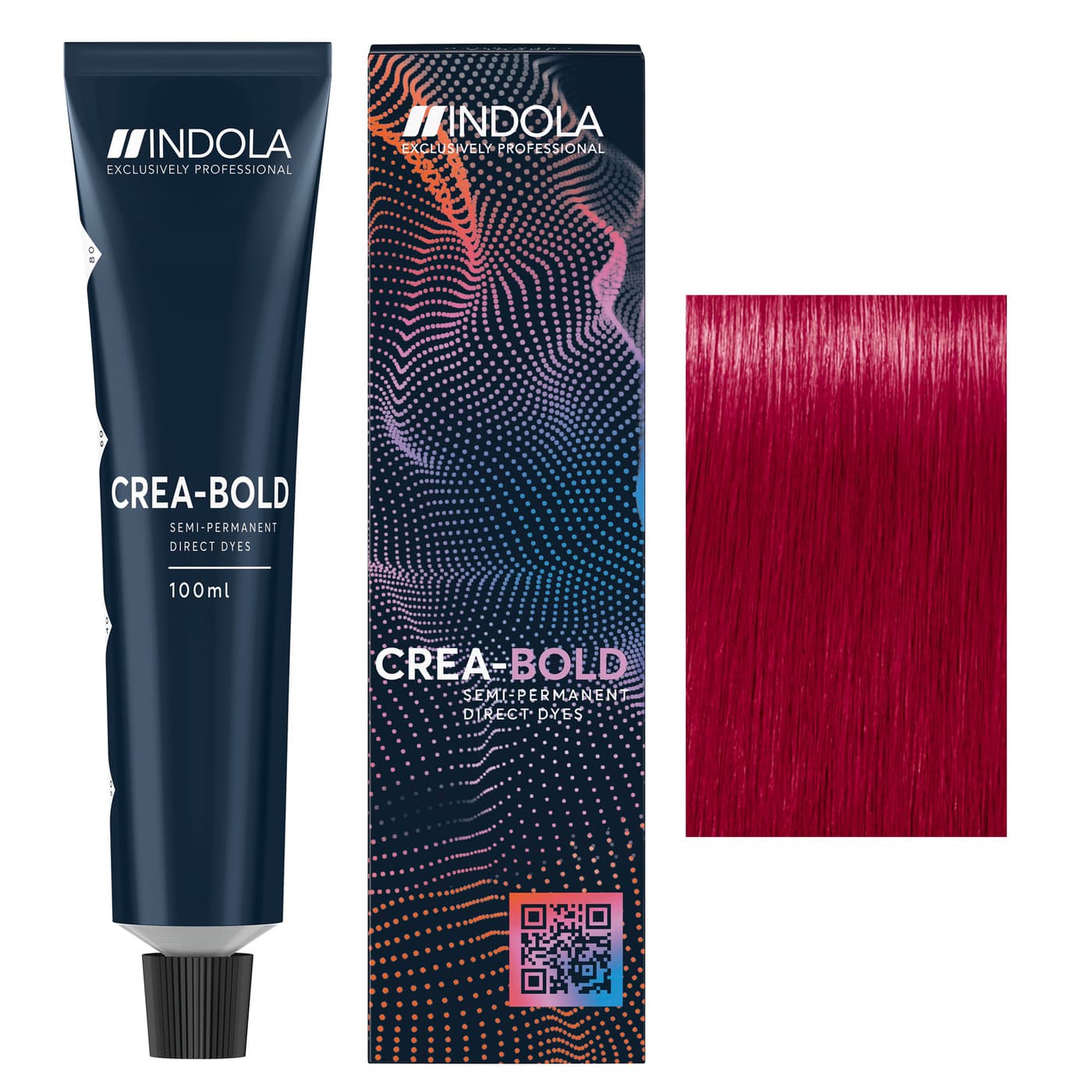 Crea Bold, farba do włosów półtrwała, Bright Red