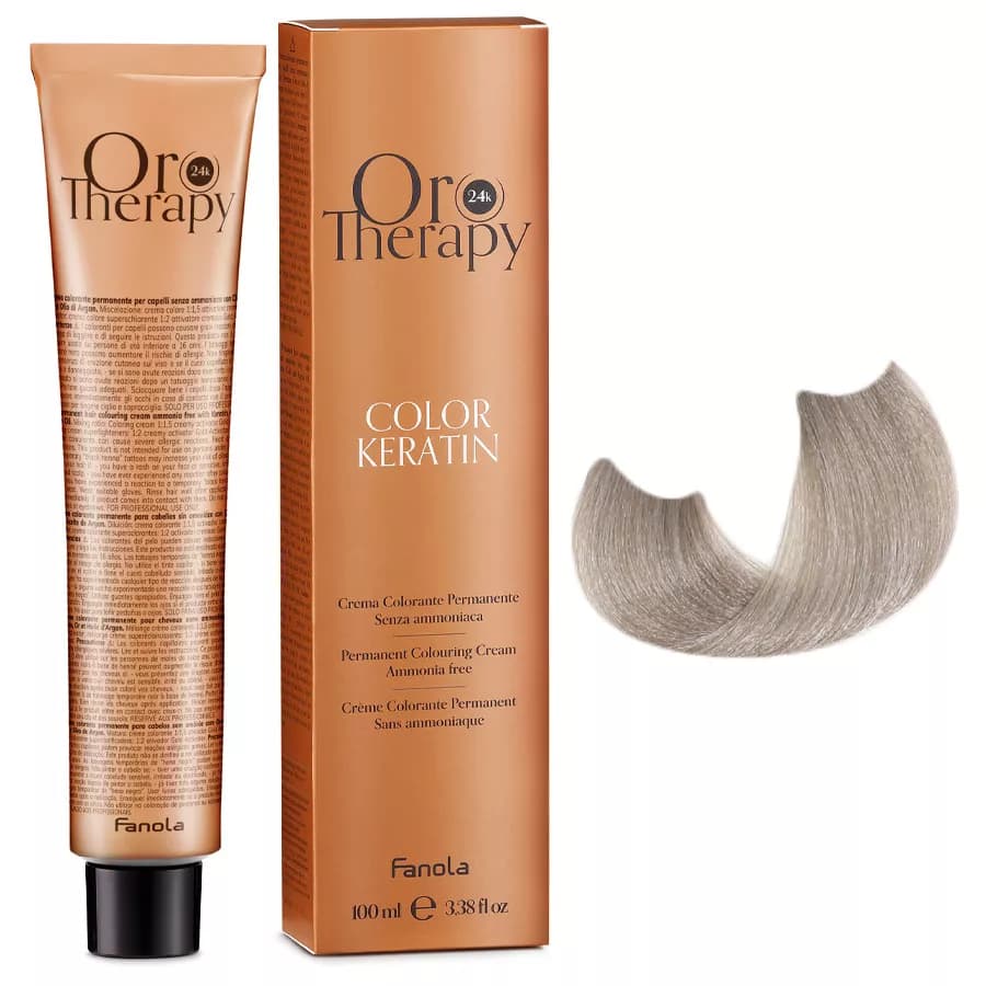 ORO THERAPY COLOR KERATIN Farba do włosów bez amoniaku - 10.1