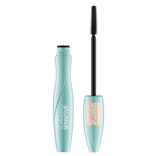 Glam & Doll Sensitive Volume, tusz do rzęs pogrubiający, Ultra Black