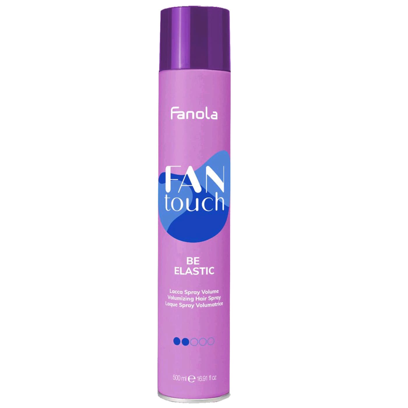 FAN TOUCH BE ELASTIC Lakier do włosów zwiększający objętość włosów