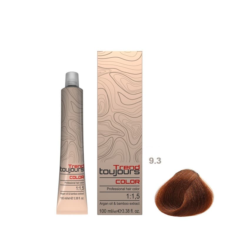 Professional Color Care, farba do włosów, 9.3