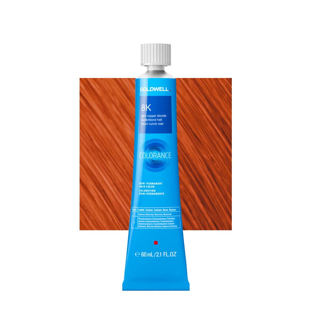 Colorance Color Infuse, krem do koloryzacji półtrwałej bez amoniaku, 8BA