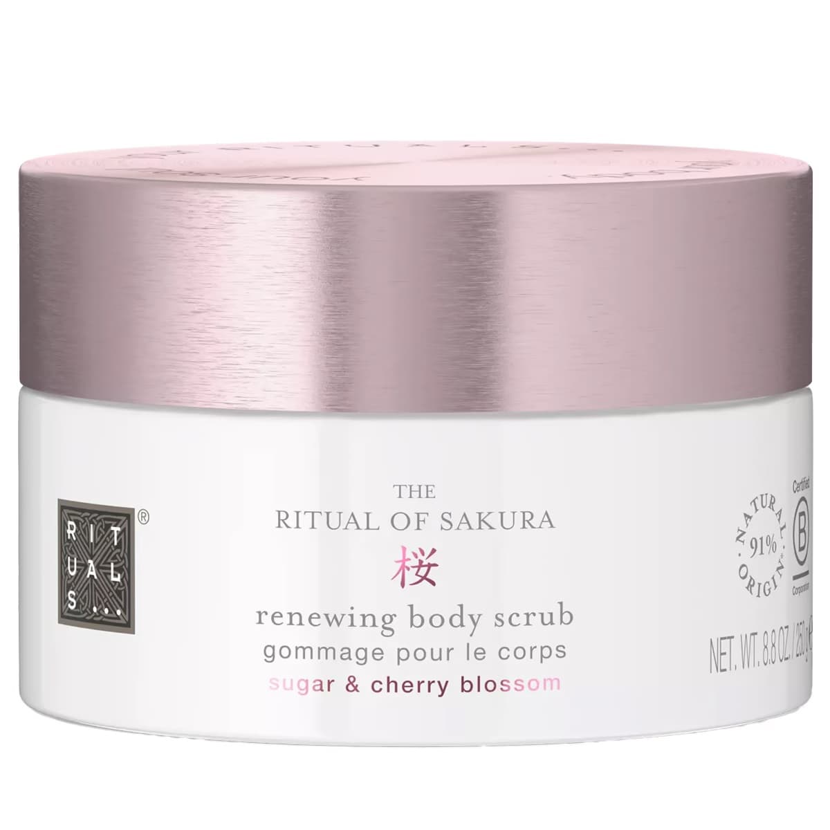 The Ritual of Sakura peeling do ciała Cukier i Kwiat Wiśni