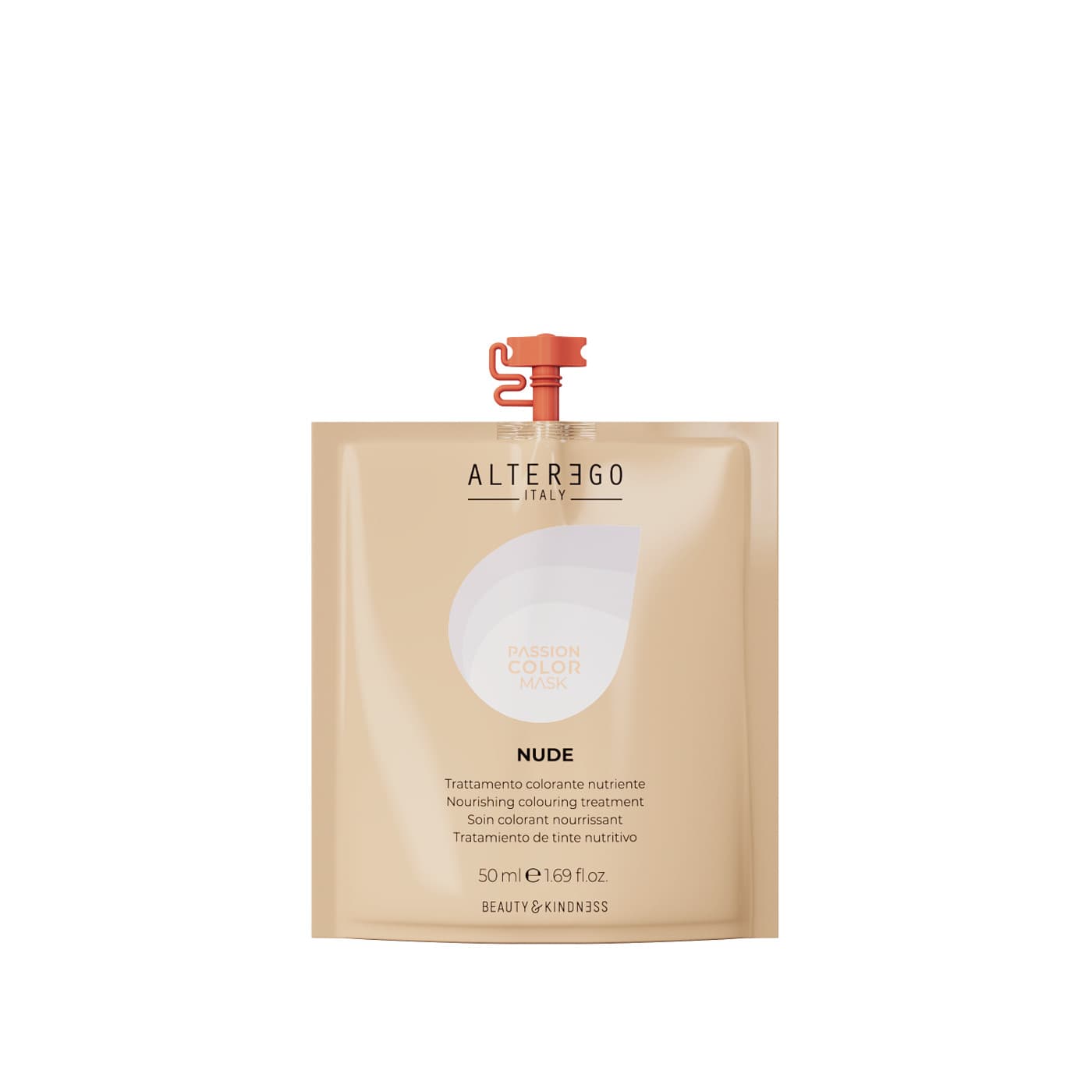 Alter Ego Passion Color Mask, maska koloryzująca z olejkiem, nude