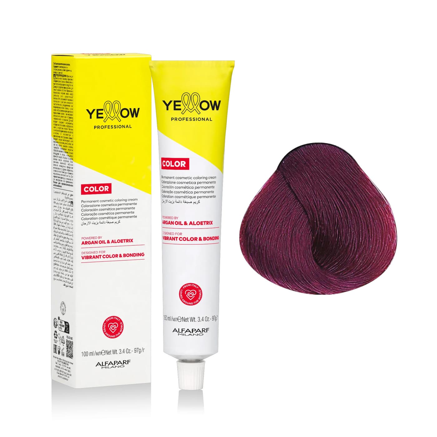 Color Permanent, farba do włosów, 6.26