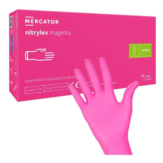 Nitrylex Magenta, rękawice nitrylowe