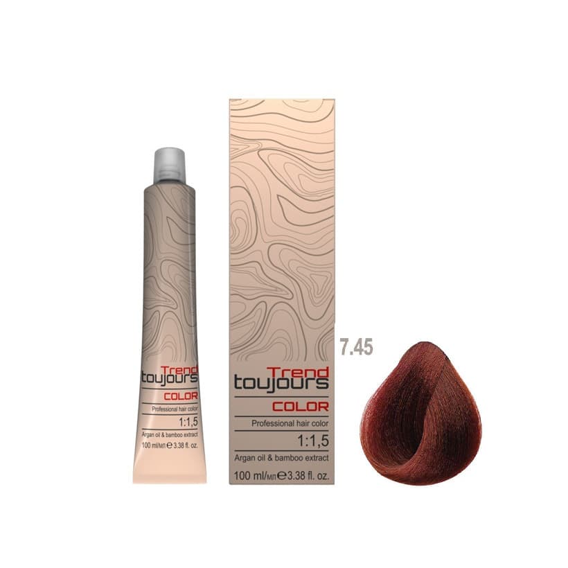 Professional Color Care, farba do włosów, 7.45