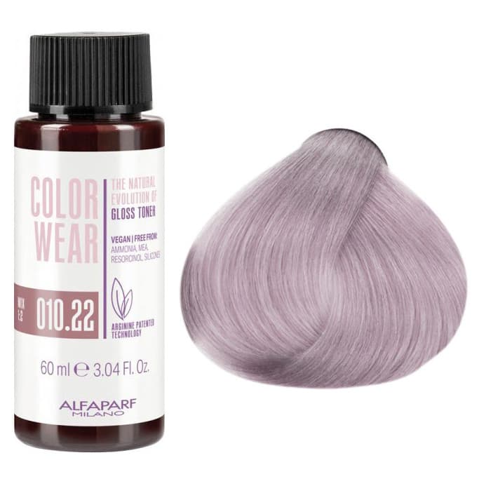 Color Wear Gloss, toner do włosów bez amoniaku,, 10.22