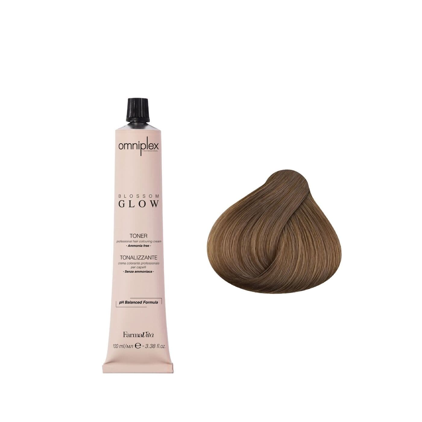 Toner Omniplex Blossom Glow Beige, toner do włosów bez amoniaku, beżowy
