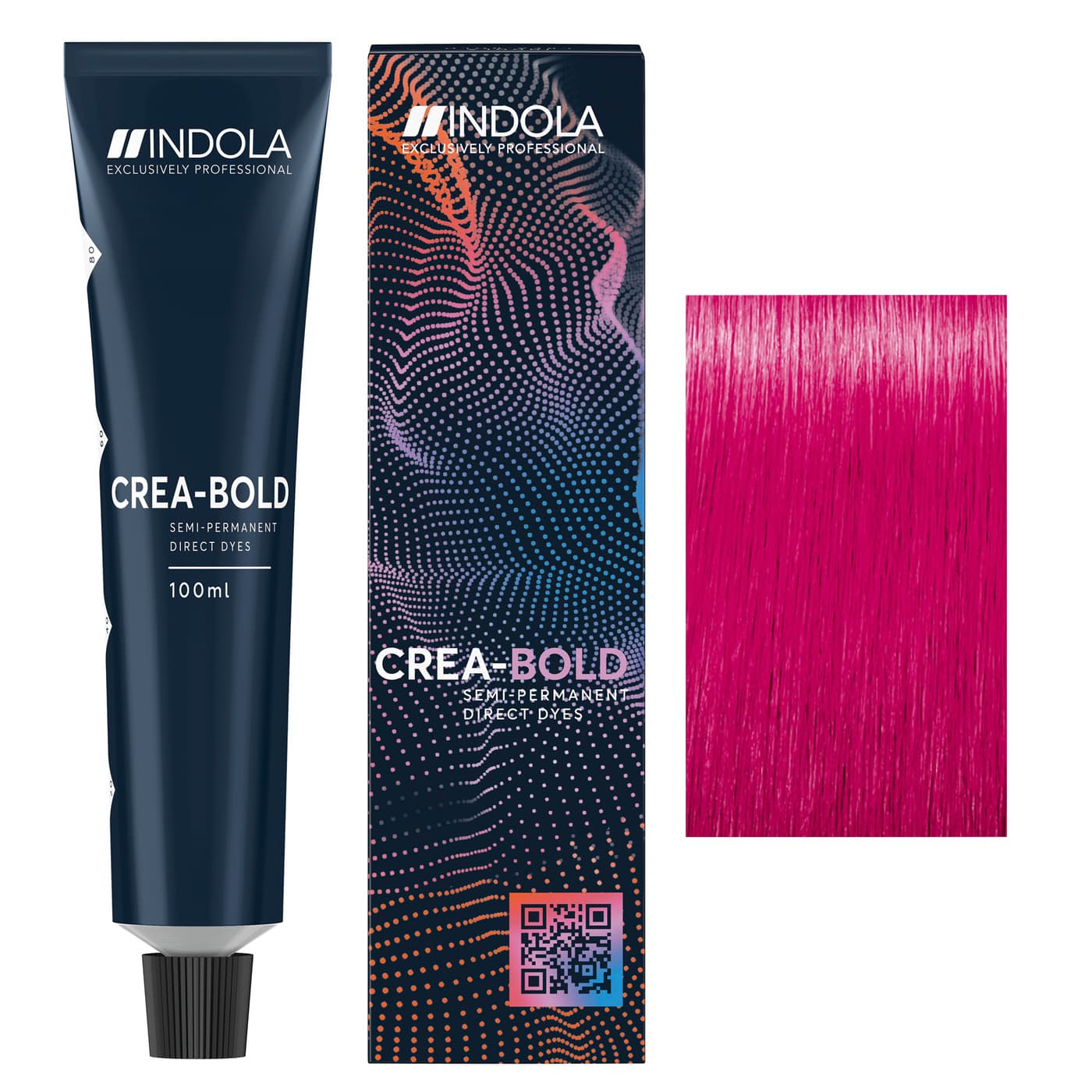 Crea Bold, farba do włosów półtrwała, Fuchsia Pink
