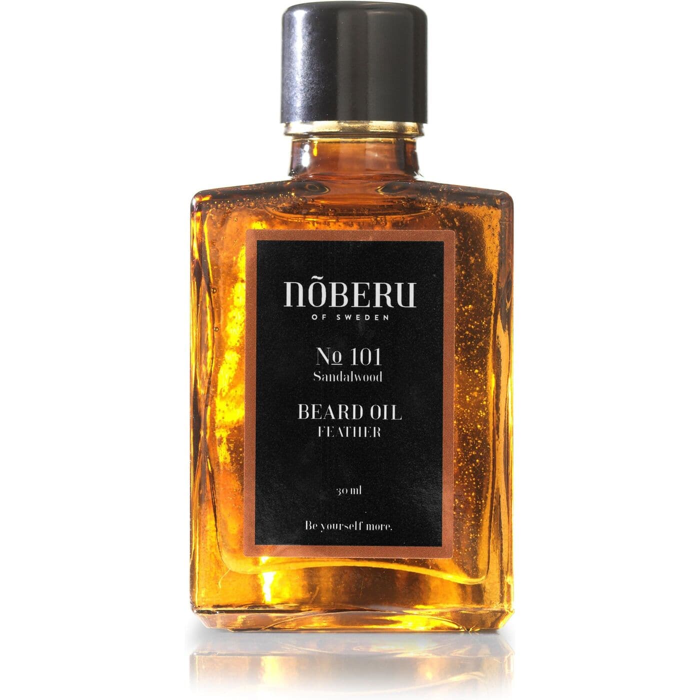 No.101 Beard Oil Feather, lekki olejek nawilżający do brody, Sandalwood