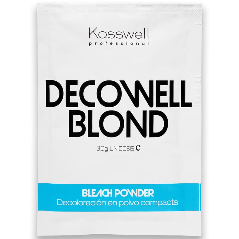 Decowell, niebieski bezpyłowy rozjaśniacz do włosów