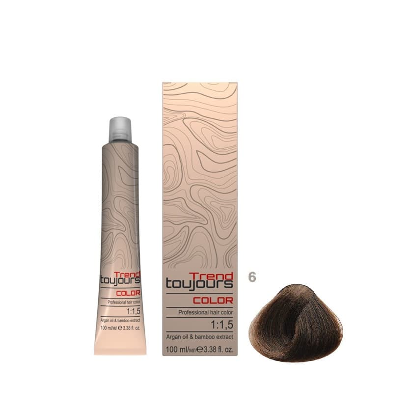 Professional Color Care, farba do włosów, 6