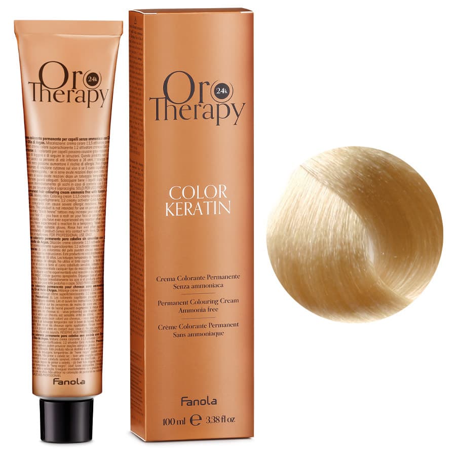 ORO THERAPY COLOR KERATIN Farba do włosów bez amoniaku - 10.0